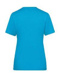 V-Shirt Damen Türkis